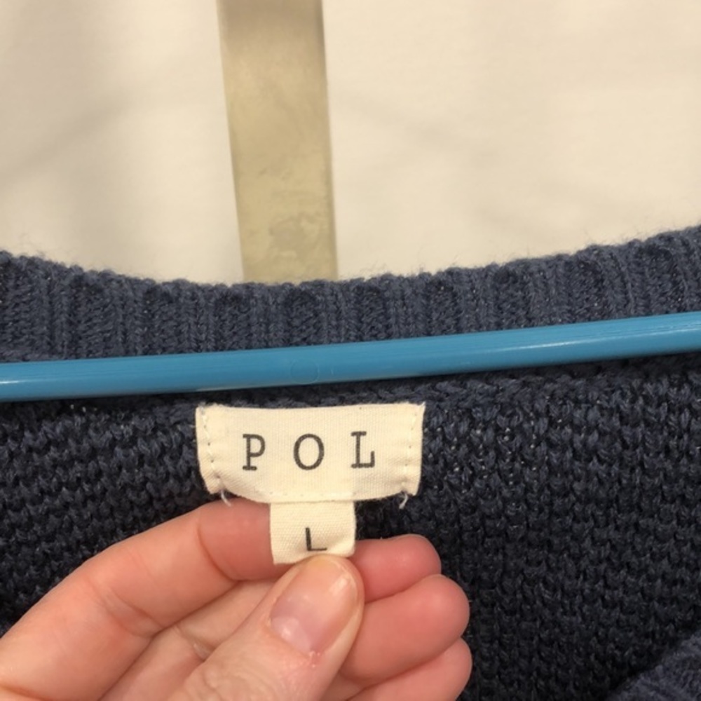 POL indigo star oversized sweater - Picture 3 of 7